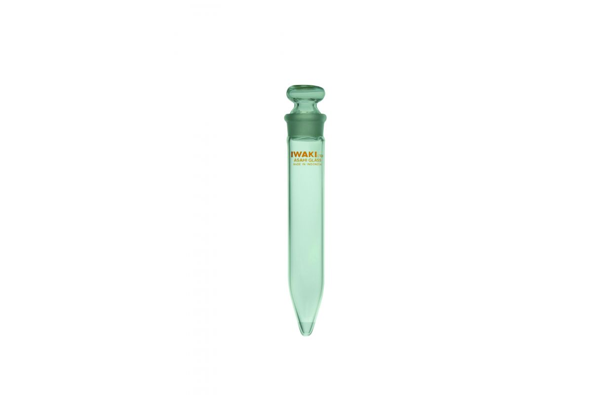 Centrifuge Tube, conical, grad., w/ glass stop., 10 ml